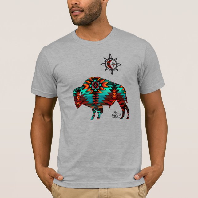 Southwest Buffalo T-Shirt (Framsida)