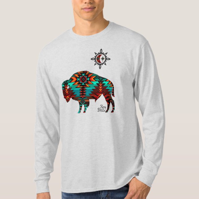 Southwest Buffalo T-Shirt (Framsida)