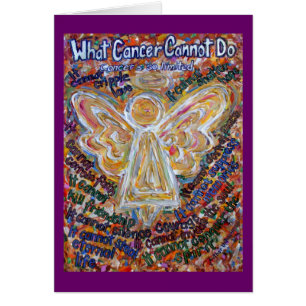 Southwest Cancer Angel Card Hälsningskort