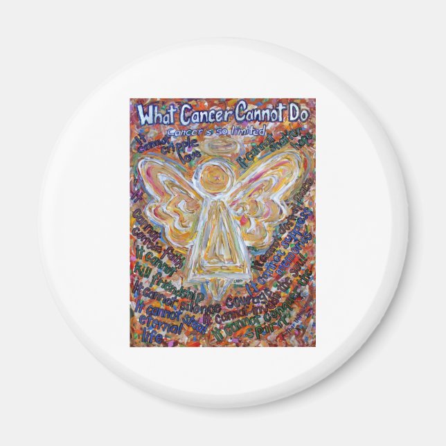 Southwest Cancer Angel Magnet (Framsidan)