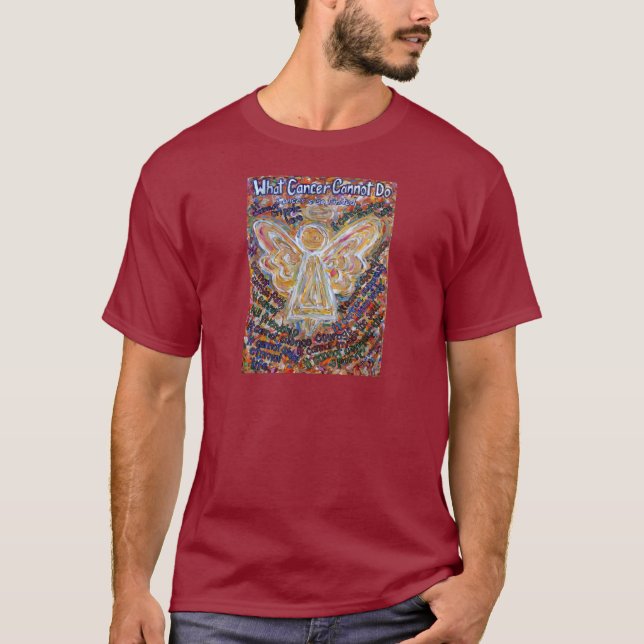 Southwest Cancer Angel T Shirt (Framsida)