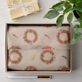 Southwest Chile Ristra Wreaths and Peppers Pattern