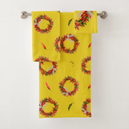 Southwest Chile Wreaths and Peppers Customizeable 