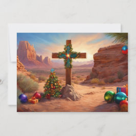 Southwest Christmas Card Personalized Julkort