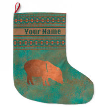 Southwest Cute Javelina Momma Personlig