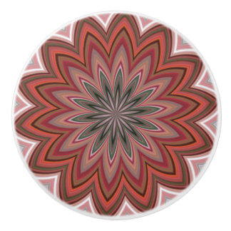 Southwest Desert Flower Mandala Red Knopp