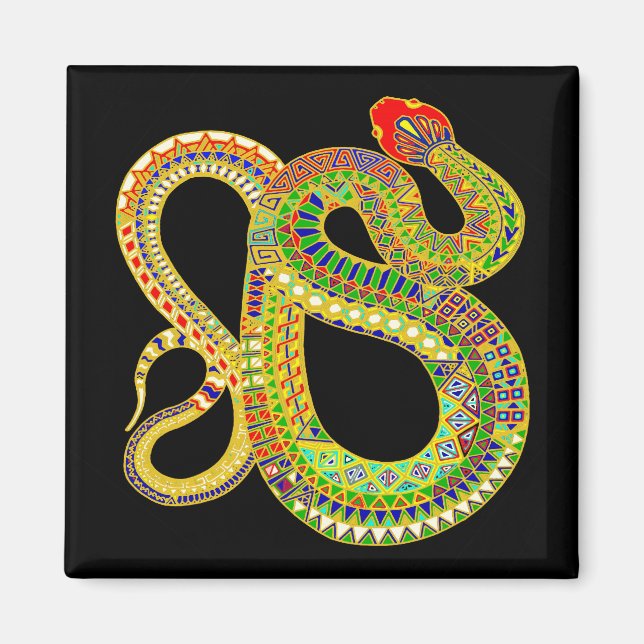 Southwest Desert Rattler Magnet (Framsidan)