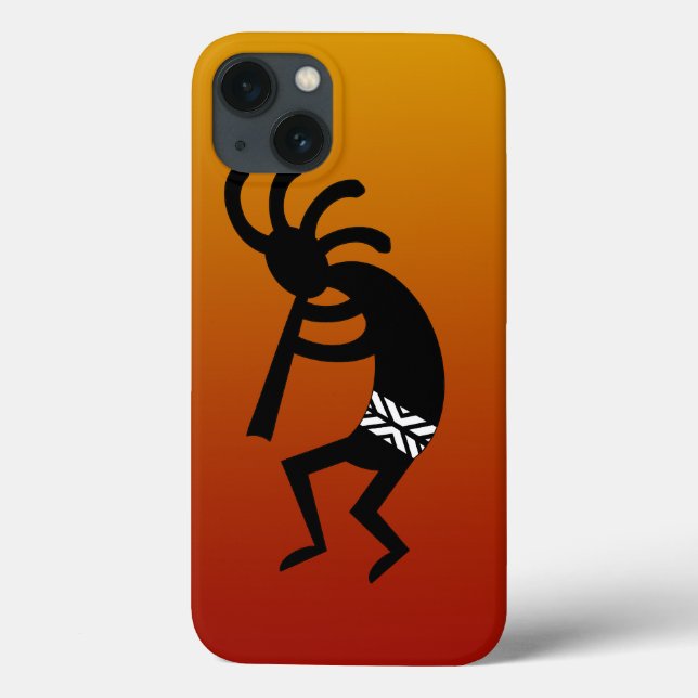 Southwest Design Dancing Kokopelli iPad Case (Baksida)