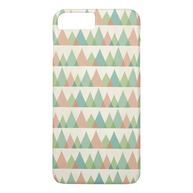 Southwest Geo kliver | kricka- & koralltrianglar Case-Mate iPhone Skal (Baksida)
