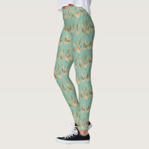 Southwest Geo kliver mönster för den Leggings