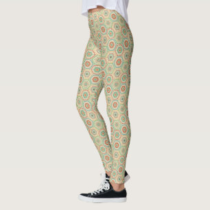 Southwest Geo kliver mönster för den   Leggings