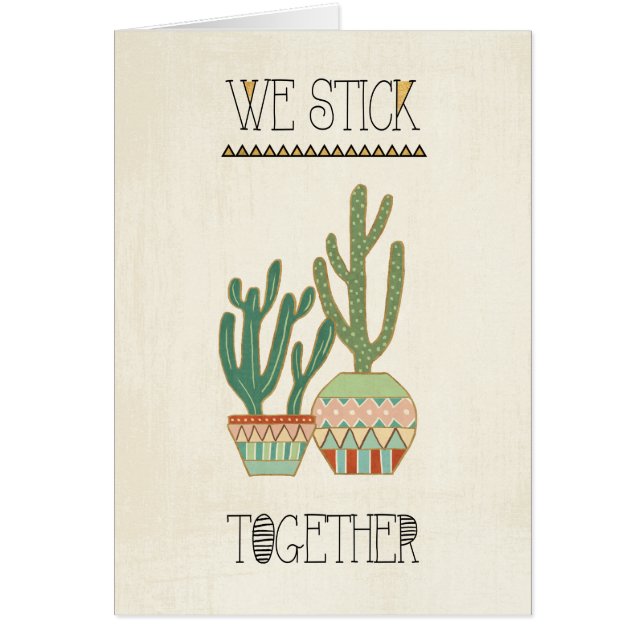 Southwest Geo VIII | som vi klibbar tillsammans Hälsningskort (Framsidan)