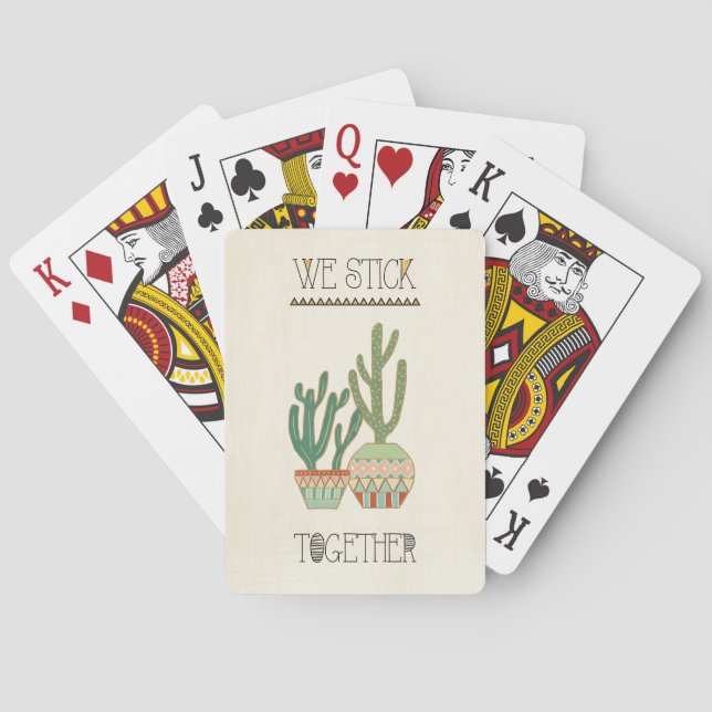 Southwest Geo VIII | som vi klibbar tillsammans Spel Kort (Baksidan)