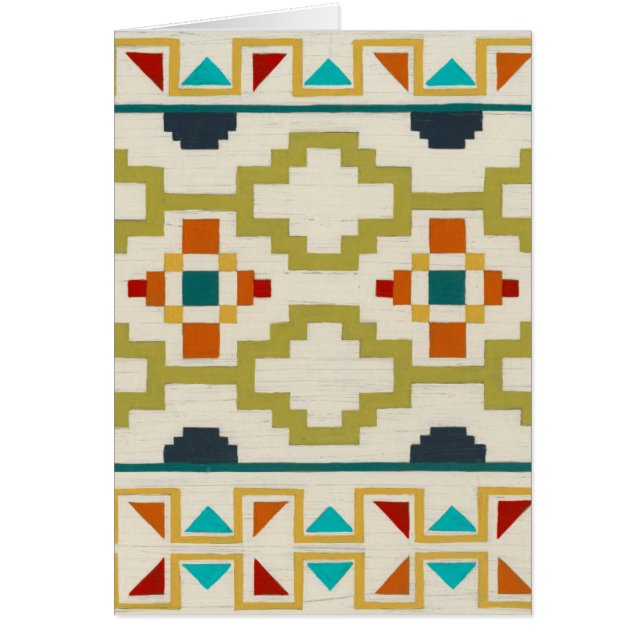 Southwest Geometry I Hälsningskort (Framsidan)