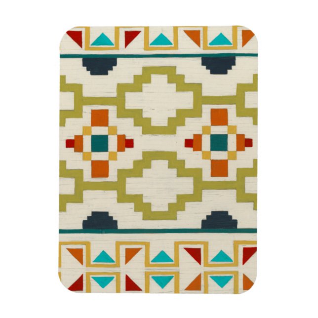 Southwest Geometry I Magnet (Vertikal)