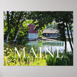 Southwest Harbor Maine Poster