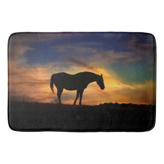 Southwest Horse Bath Mat Badrumsmatta (Framsidan)