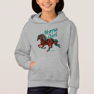 Southwest Horse, Horse Girl Hoodie T Shirt