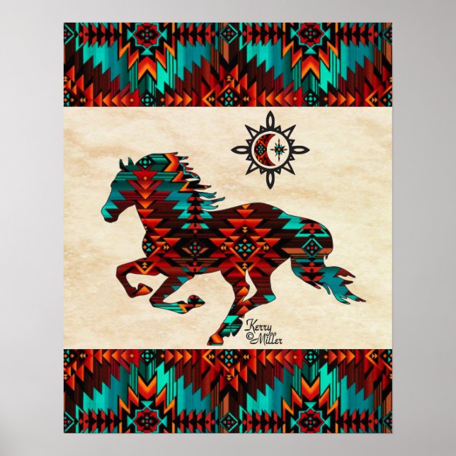 Southwest Horse Poster (Framsidan)