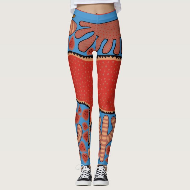 Southwest Javelina Leggings (Framsida)