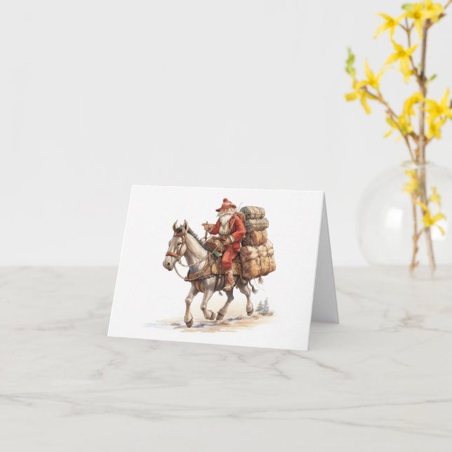 Southwest julkort kort (Gul blomma)