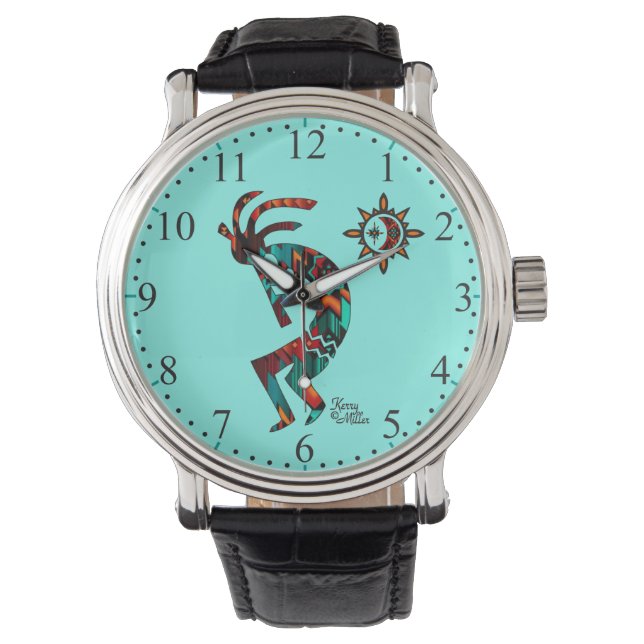 Southwest Kokopelli Armbandsur (Framsida)