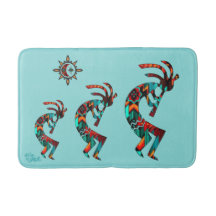 Southwest Kokopelli Bath Mat
