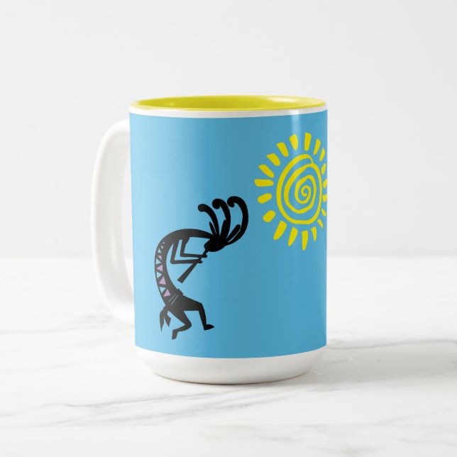 Southwest Kokopelli Coffee Mugg (Framsida vänster)