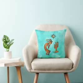 Southwest Kokopelli Dekorativ kudde