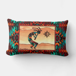 Southwest Kokopelli Dekorativ kudde