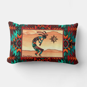 Southwest Kokopelli Dekorativ kudde