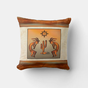 Southwest Kokopelli Dekorativ kudde