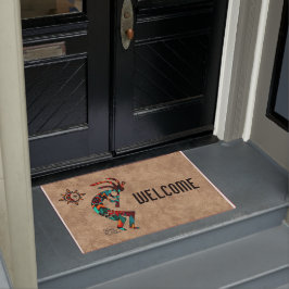 Southwest Kokopelli Doormat