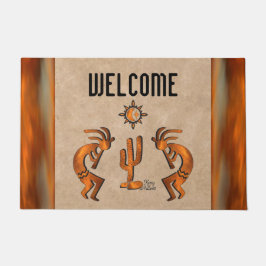 Southwest Kokopelli Doormat