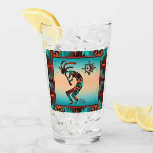 Southwest Kokopelli Glass Kopp