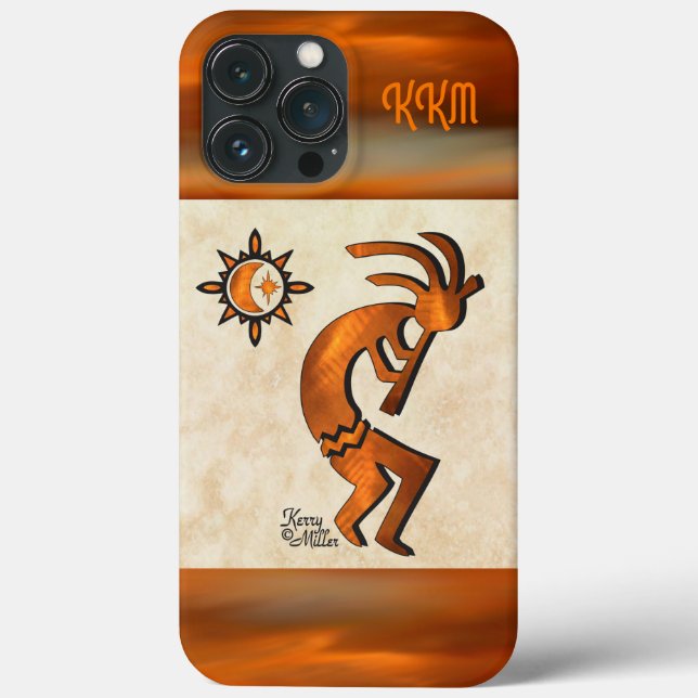 Southwest Kokopelli iphone case (Baksida)