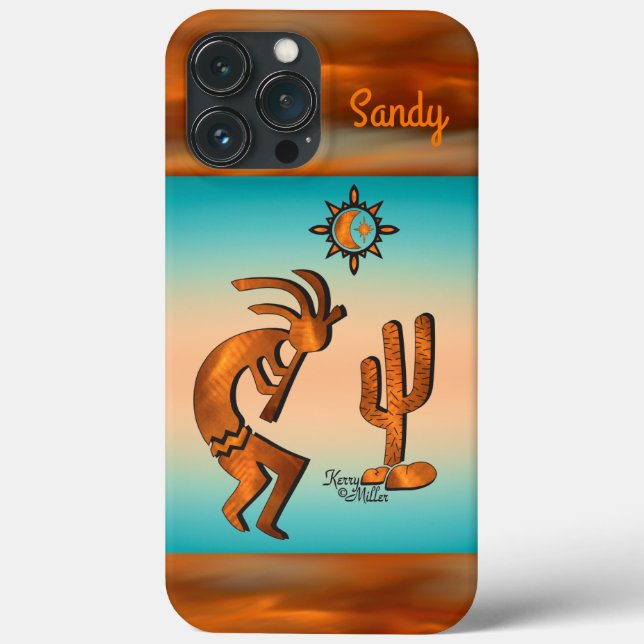 Southwest Kokopelli iphone case (Baksida)