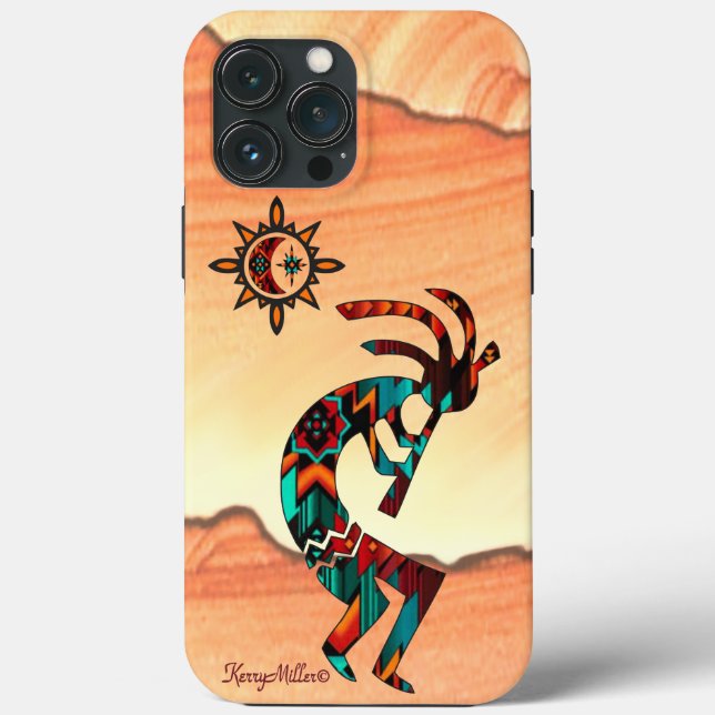 Southwest Kokopelli iphone case (Baksida)