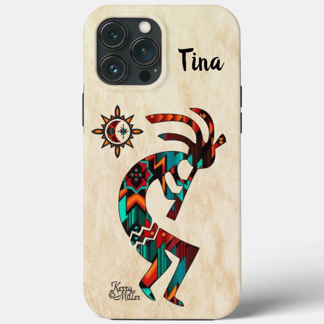 Southwest Kokopelli iphone case (Baksida)