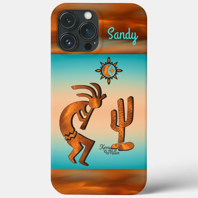 Southwest Kokopelli iphone case (Baksida)