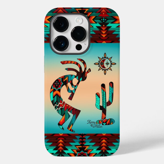 Southwest Kokopelli iphone case (Baksida)