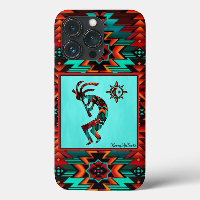 Southwest Kokopelli iphone case (Baksida)