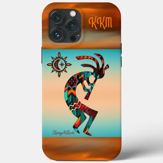 Southwest Kokopelli iphone case (Baksida)