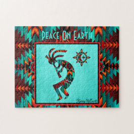 Southwest Kokopelli Jigszle Puzzle Pussel