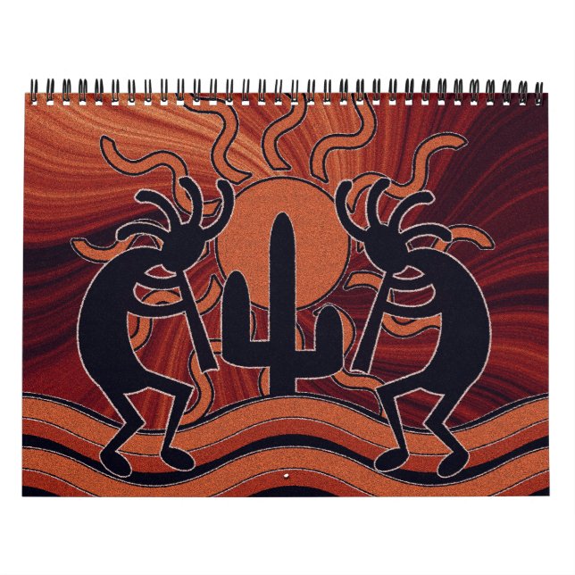 Southwest Kokopelli Kalender (Omslag)