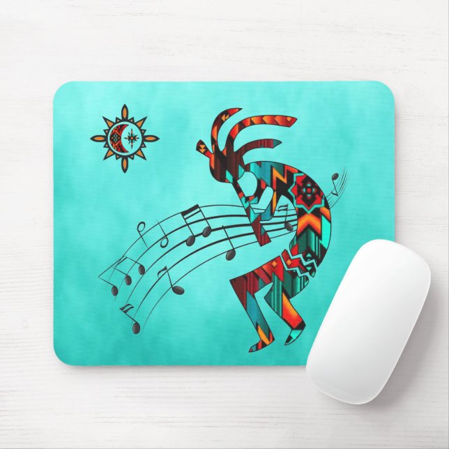 Southwest Kokopelli Mouse Pad Musmatta (Med mus)