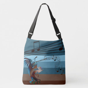Southwest Kokopelli Music A-O-P Kor Body Axelväska