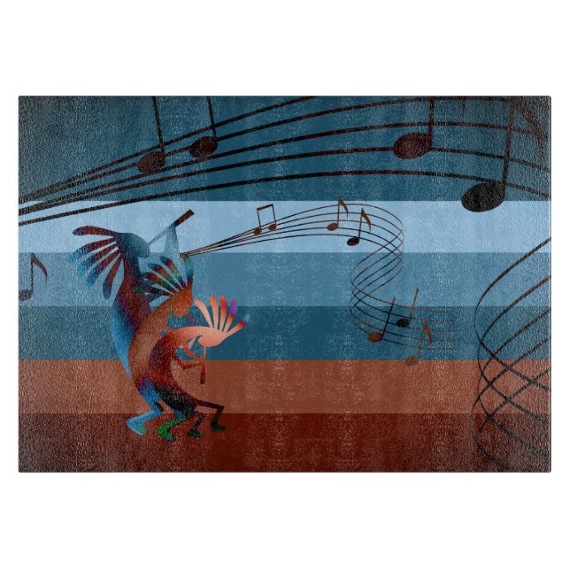 Southwest Kokopelli Music Bronzed (Framsidan)