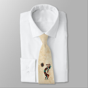 Southwest Kokopelli Neck Tie Slips