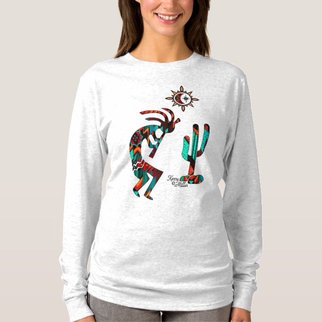 Southwest Kokopelli T-Shirt (Framsida)